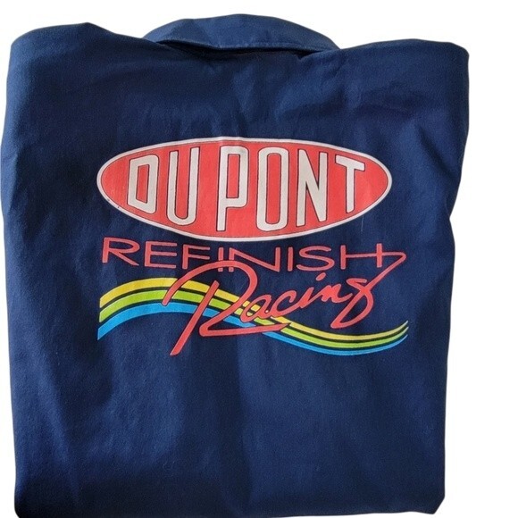 Jeff Gordan Speed Zone Race Gear Shirt Men XL Red Blue VTG EUC - Picture 6 of 10